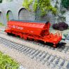 Wagon à toit pivotant type Taoos-y 894, DB Cargo, Ep V - MARKLIN 48191 - HO 1/87