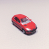 Peugeot 206 5p avec conducteur, Rouge - SAI 1632 - 1/87