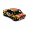 Fiat 131 Abarth, michèle Mouton N°12, Calbreson 1980 - Brekina 22659 - 1/87