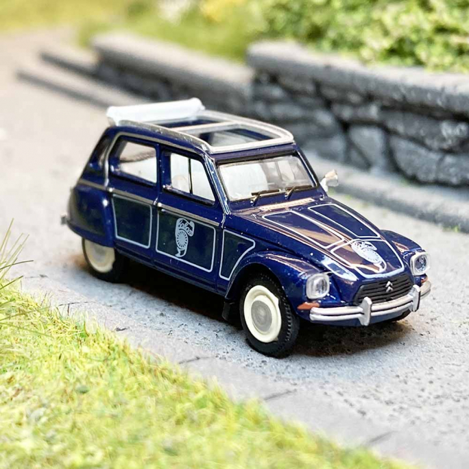 Citroën Diane Caban, bleu - BREKINA 14256 - HO 1/87