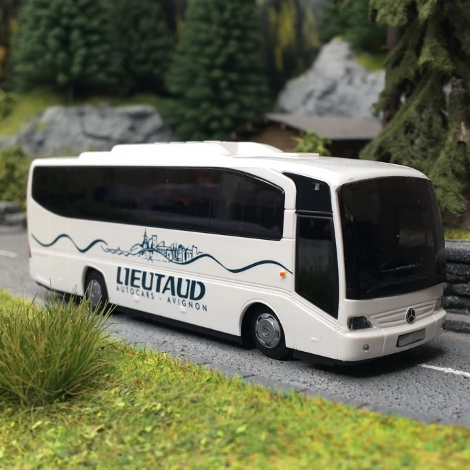 Mercedes Benz Autocar Lieutaud, Blanc - AWM 76342 - 1/87