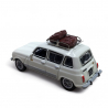 Renault 4 avec galerie et valises, Blanc - SAI1762 - 1/87