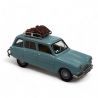 Citroen Ami 6 Break avec galerie et valises, Bleu Cristal - SAI1711 - 1/87