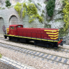 Locomotive diesel 851, livrée d'origine, CFL, Ep III - REE JM-011 - HO 1/87