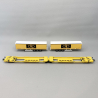 Wagon double poche articulé 738/ T3000e "CLIP", Einstell, Ep VI - ROCO 77405 - HO 1/87