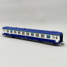 Voiture couchettes UIC Y, B9C9x, livrée TEN, logo Nouille, SNCF, Ep V - REE NW-194 - N 1/160