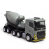 Volvo FH 6x2 Semi-remorque toupie béton, Gris - Herpa 316224 - 1/87