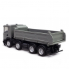 Scania camion benne CG 17, 4 essieux, Gris - Herpa 315647 - 1/87