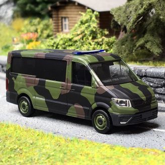 MAN TGE Bus à toit plat "Forces Allemades", Camouflage - Herpa 700825 - 1/87
