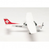 Cessna 172 Swiss Flying Club, HB-CQM - Herpa 019446 - HO 1/87