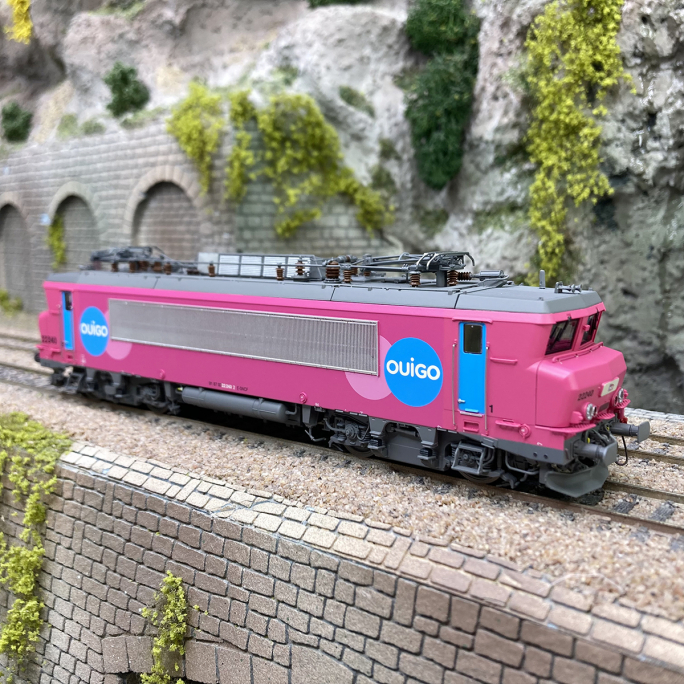 Locomotive électrique BB 22240, "Ouigo", SNCF, Ep. VI - LSMODELS 11106 - HO 1/87