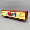 Wagon EVS, Hs, "La Meuse", parois planes, SNCF, Ep IV - LSMODELS 30680 - HO 1/87