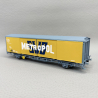 Wagon EVS, Hbis, "Metropol", parois planes, SNCF, Ep IV - LSMODELS 30679 - HO 1/87