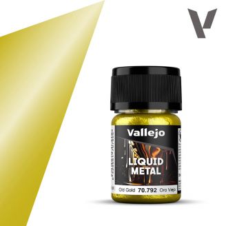 Viel or, 35ml Liquid Metal - VALLEJO 70.792