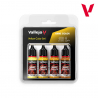 Set Jaune, Peintures Acryliques, 4 x 18 ml - VALLEJO 72378