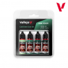 Set Vert froid, Peintures Acryliques, 4 x 18 ml - VALLEJO 72383