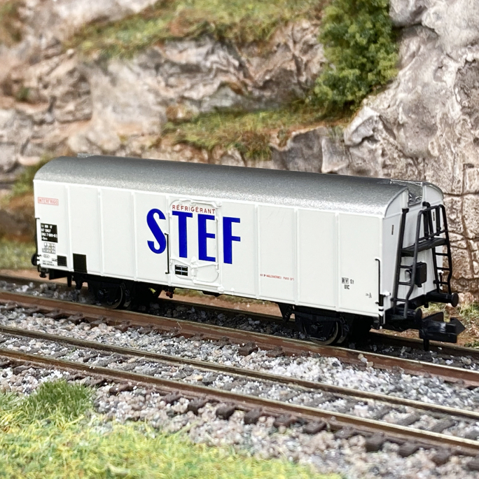 Wagon frigorifique Ibes, "STEF", SNCF, Ep IV - BRAWA 67121 - N 1/160