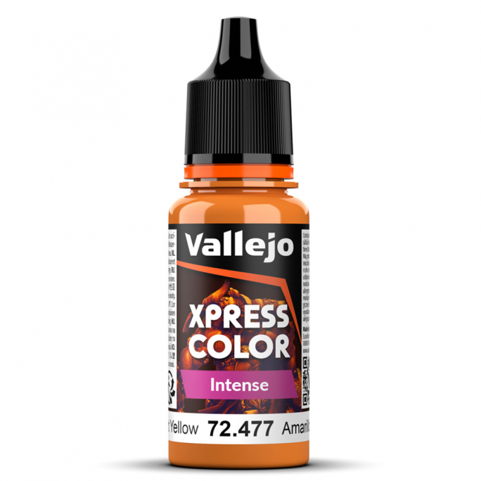 Jaune cuirassé, 18ml Xpress Color Intense - VALLEJO 72.477-189