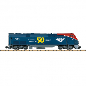 Locomotive Diesel AMD 103 "GENESIS", 50èmé anniversaire, Amtrak, Ep VI -  LGB 20494 - G 1/22.5