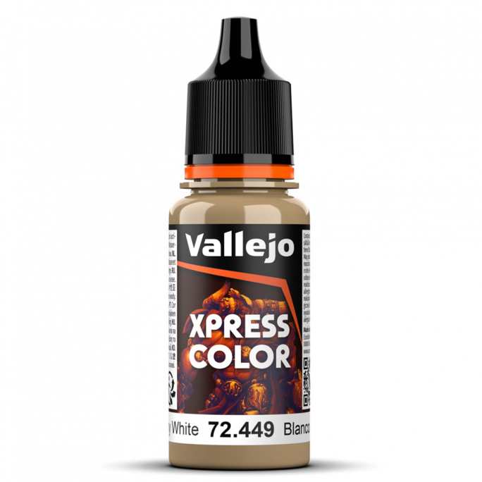 Blanc momie, 18ml Xpress Color - VALLEJO 72.449-161