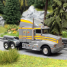 Tracteur Kenworth T 600, Gris, Friderici - Brekina 85929 - 1/87