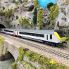 3 voitures type I11, avec voiture pilote, SNCB / NMBS, Ep Va - LSMODELS 93050 - HO 1/87