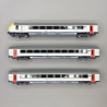 3 voitures type I11, avec voiture pilote, SNCB / NMBS, Ep Va - LSMODELS 93050 - HO 1/87