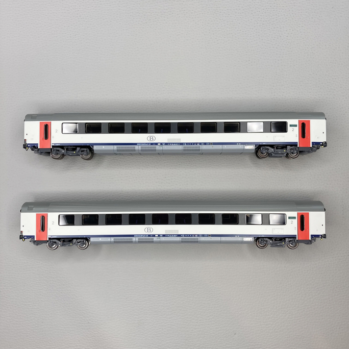 2 Voitures Type I11 B, SNCB / NMBS - LSMODELS 93051