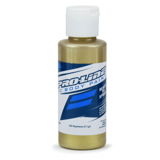 Peinture Aérographe, Carrosseries RC, Or métallisé, 60ml - Pro Line 6326-03