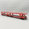 Wagon double, Laaeks 553.1, transport de voitures, DB Cargo, Ep VI - MARKLIN 47180 - HO 1/87