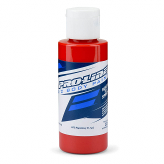 Peinture Aérographe, Carrosseries RC, Rouge, 60ml - Pro Line 6325-02