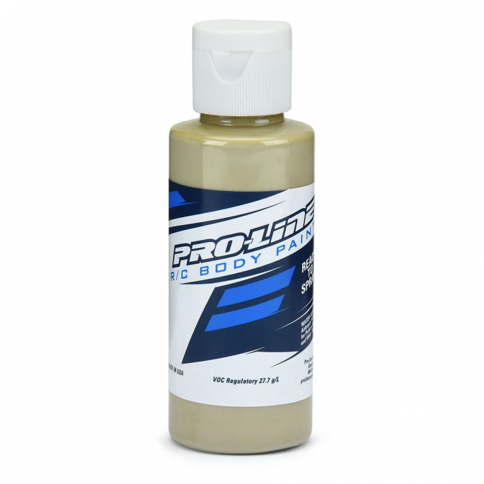 Peinture Aérographe, Carrosseries RC, Sable Mojave, 60ml - Pro Line 6325-09