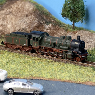 Locomotive vapeur P8, "charbon", KPEV, Ep I - MARKLIN 88995 - Z 1/220