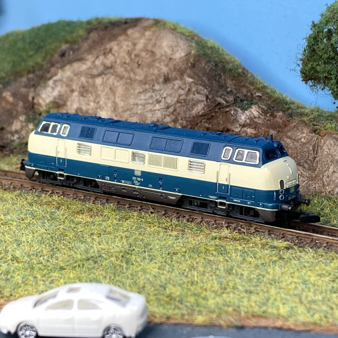 Locomotive diesel BR 221 (ancienne V 200.1), DB, Ep VI - MARKLIN 88208 - Z 1/220