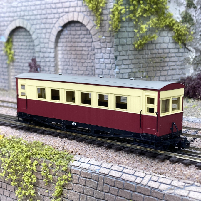 Voiture à bogies Gloucester, Lincolnshire Coast Light Railway - BACHMANN 394-027 - HOe 1/76, OO9