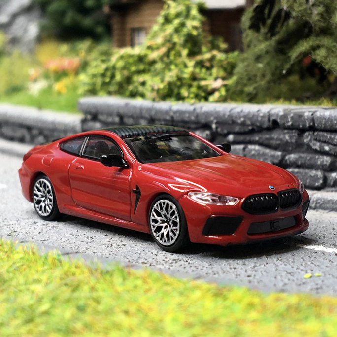 BMW série 8, Rouge - Minichamps 870029022 - HO 1/87