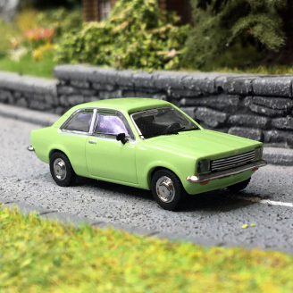 Opel Kadett 1973, Vert clair - Minichamps 870040104 - HO 1/87