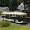 Renault Autocar R4190 "courriers normands", Vert et crème - Ree Modeles RECB135 - HO 1/87