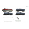 Coffret de départ, locomotive BR132 + 3 wagons, DR, Ep IV, digital - ROCO 5110002 - HO 1/87