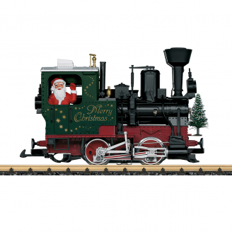 Locomotive vapeur de Noël 2024 avec générateur de fumée -  LGB 20215 - G 1/22.5