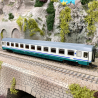 Voiture voyageurs EuroCity, type A, 1CL "Trenitalia", FS, Ep V et VI - ROCO 74284 - HO 1/87