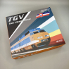 3 voitures TGV Sud Est, bar, "inauguration Paris-Lyon 1981", Sncf, Ep IV - JOUEF HJ2414 - HO 1/87