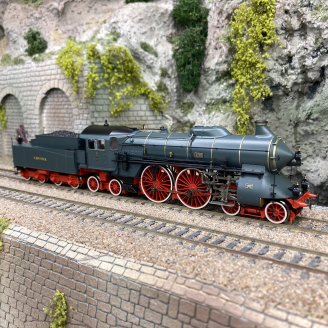 Locomotive vapeur BR S 2/6, 3201, K.Bay.Sts.B., Ep I - BRAWA 70016 - HO 1/87