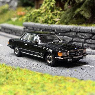 Mercedes SLC (C107) Noir - PCX87 0478 - HO 1/87