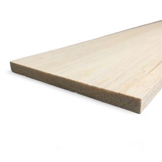 Planche de bois Balsa 8 x 100 mm - Occre CHBA8