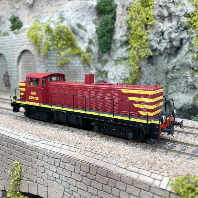 Locomotive diesel 856, CFL, Ep IV et V - REE JM-016 - HO 1/87