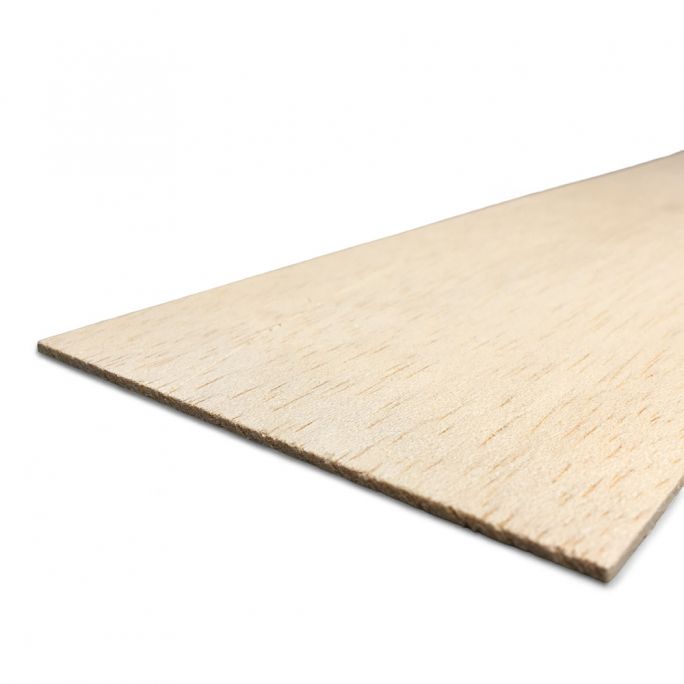 Planche de bois Balsa 2 x 100 mm - Occre CHBA2