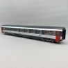 Voiture VSE, A9u, 1CL, Corail+, logo Casquette, "Eurofina" SNCF, Ep V et VI - LSMODELS 40385 - HO 1/87