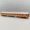 Voiture I10 B11, 2CL, livrée C1, "Eurofima" SNCB, Ep IVb - LSMODELS 42373 - HO 1/87