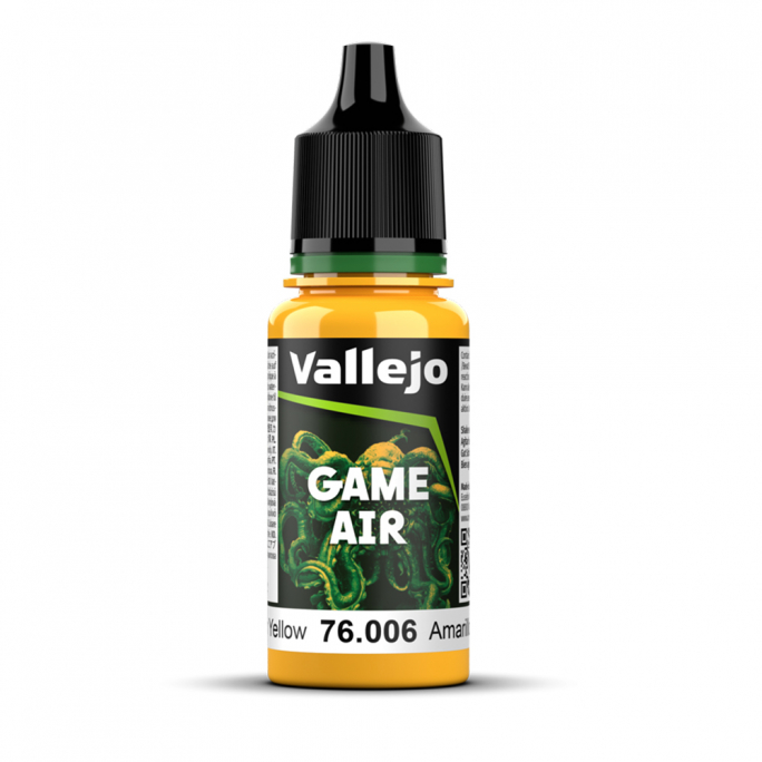 Jaune solaire, 18ml Game Air - VALLEJO 76.006-10